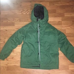 Green 686 Snowboarding Jacket